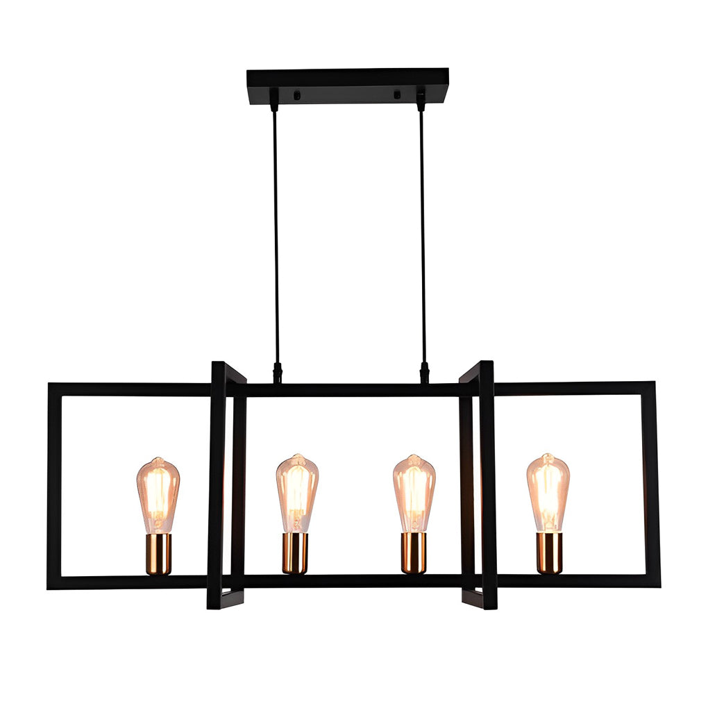 Rectangular Frame Design Pendant Lights Li002265
