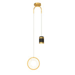 Round Oval Creative Starry Projection 3 Step Dimming Nordic Pendant Lights