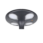 Outdoor Black Led Solar Lamp Post Street Light