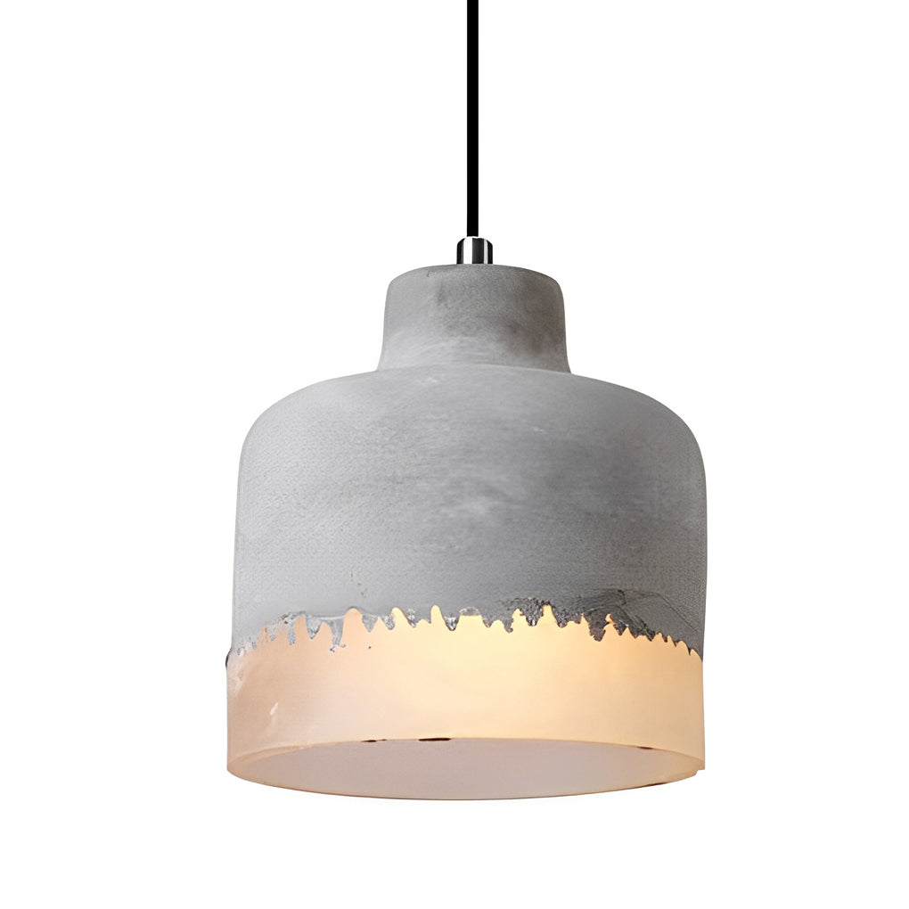 Round Cement Pendant Light Li002290