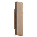 Rotatable Rectangular Wood Led Wall Lamp Ha076016