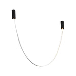 Flexible Long Leather Belts Pendant Light Ha082620
