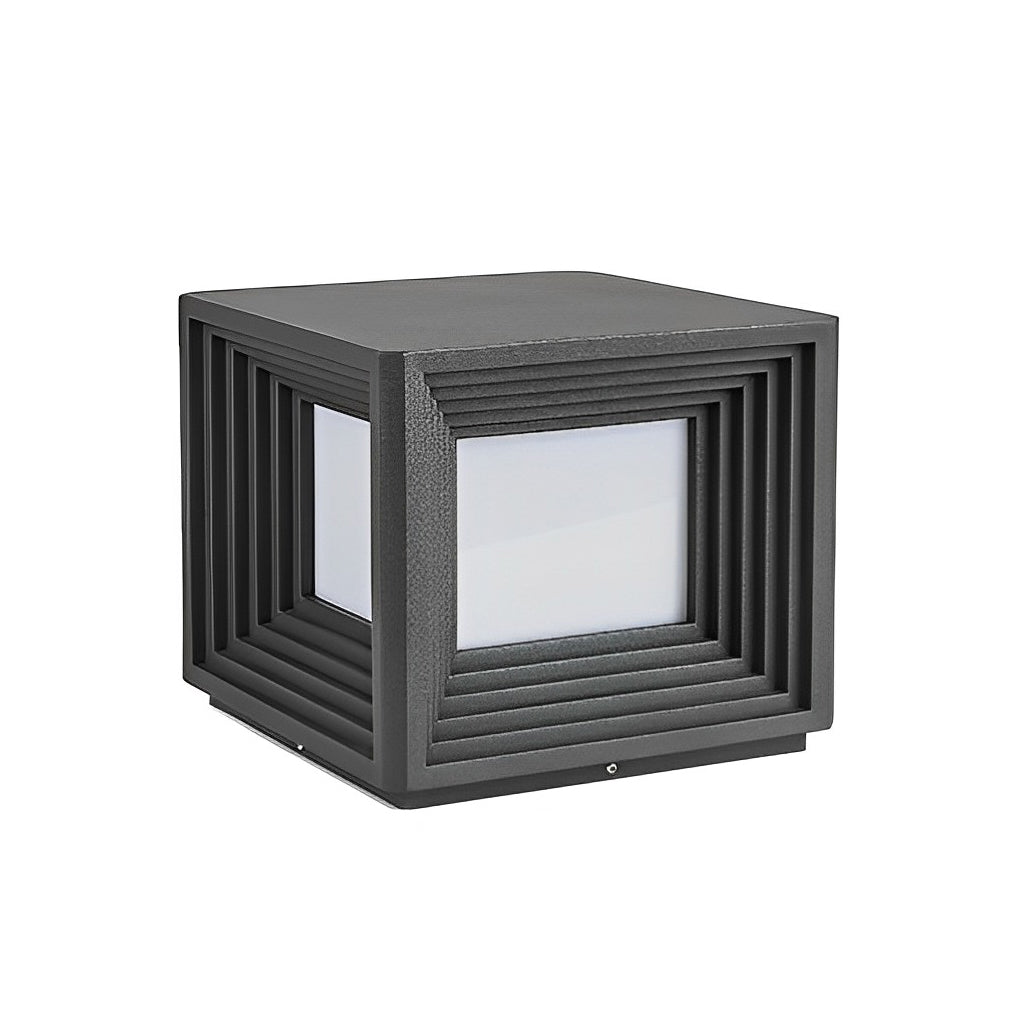 Square Solar Post Caps Light Ha092530
