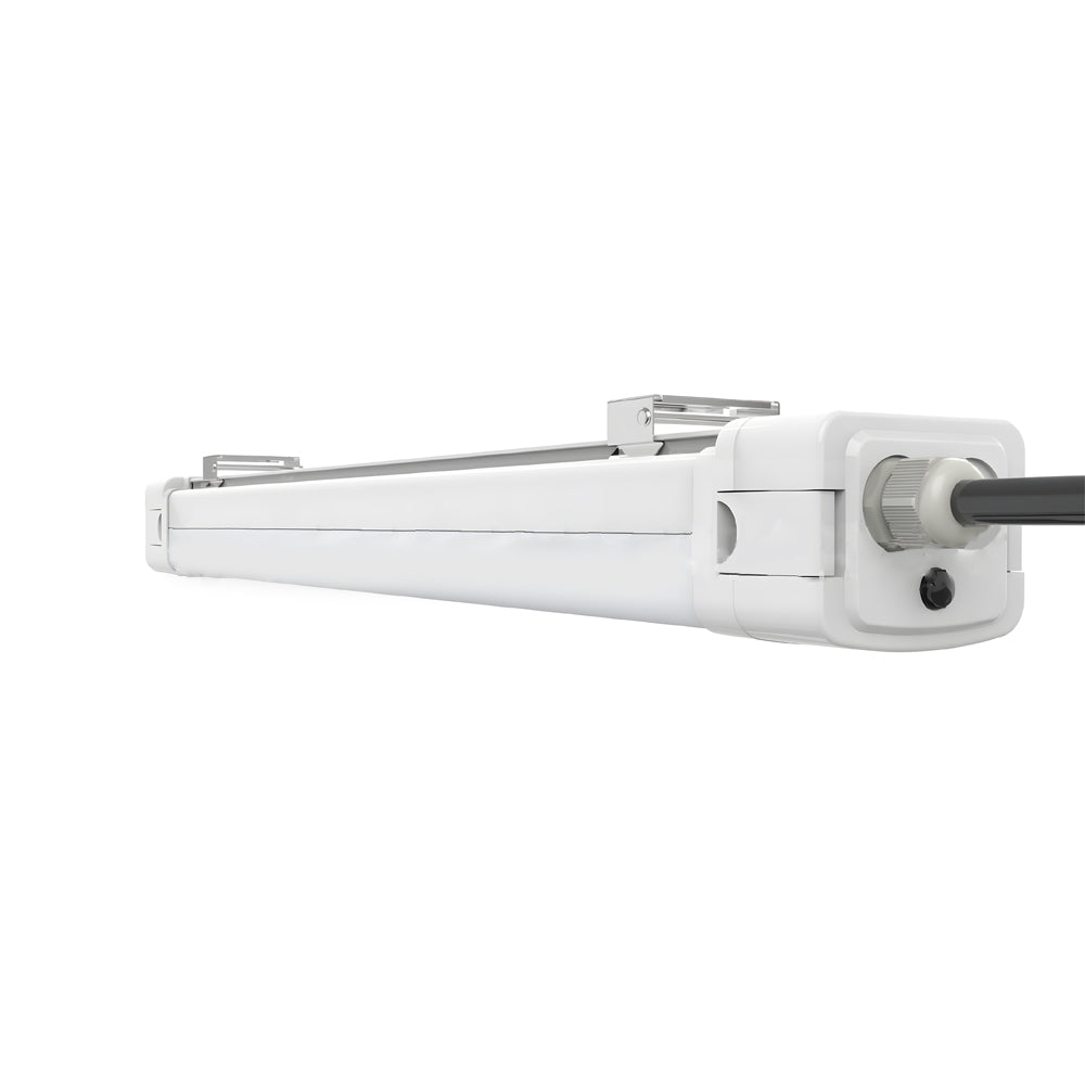 47 Inch Led Linear Tri Proof Light Ip65 White Vapor Tight Flush Mount Ceiling Light 3000K 5000K