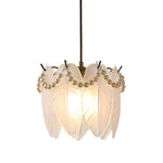Glass French Style Pendant Light Li002584