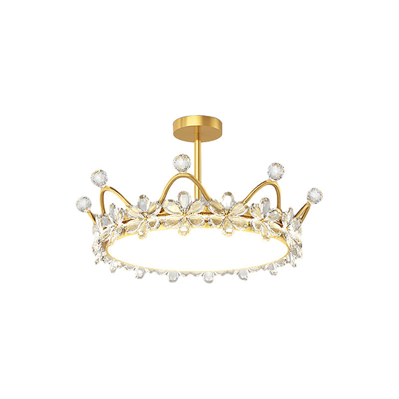 Crystal Crowns Led Ceiling Lights Ha098318