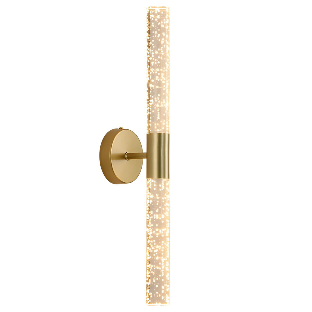 Cylinder LED Wall Sconce in Iron and Acrylic for Modern Interiors