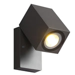 Square Adjustable Waterproof Motion Sensor Led Sconces Indoor Outdoor Wall Lamp Spot Lights