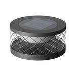 Round Solar Post Caps Light Ha091119