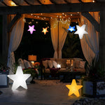 LED Star Ornament Lights – Modern Rechargeable Holiday Decor
