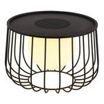 Rowan Cage Solar Lantern – Modern Outdoor Portable Lamp