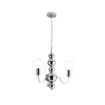 Aurelia Glass Globe Chandelier — Modern French Minimalist Pendant Light