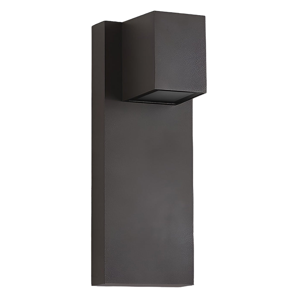 Square Waterproof Led Up And Down Lights Modern Outdoor Wall Lamp Wall Sconce Lighting
