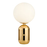 Modern Big Glass Global Ball Led Accent Table Lamp
