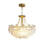 Glass Led French Style Chandelier Ha093728