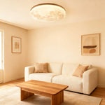 Modern Creative Moon Round Ceiling Light