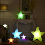 LED Star Ornament Lights – Modern Rechargeable Holiday Decor