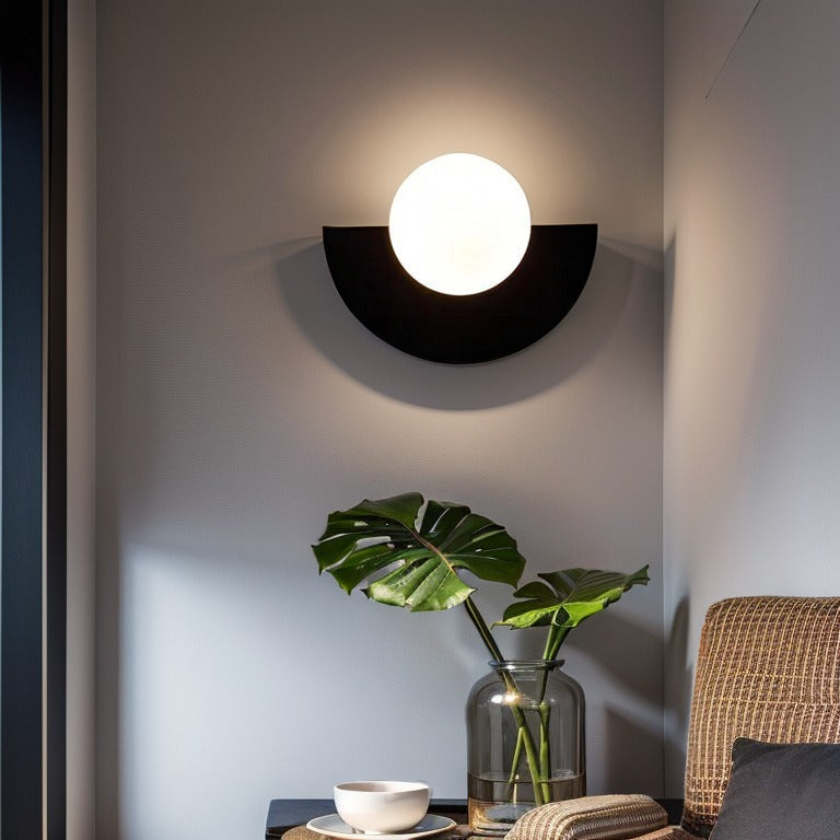 Nordic Semi Circle Wall Light