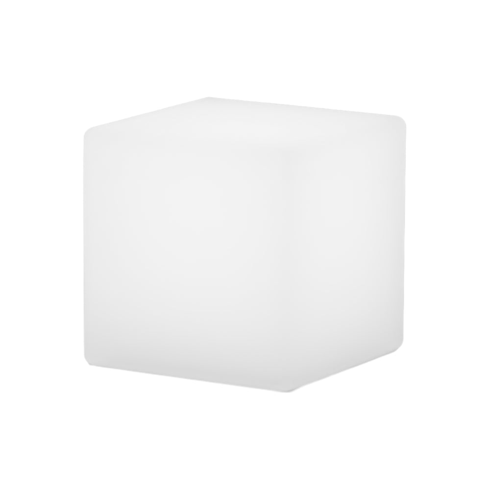 Waterproof Luminous Square Cubes Led White Usb Solar Outdoor Floor Lamp