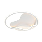 Round Minimalist 3 Step Dimming Led Dimmable White Modern Ceiling Lights