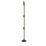Rgb Rotating Floor Lamp With Spotlight Remote Control