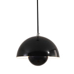 1 Light Metal Mushroom Nordic Flowerpot Pendant Light