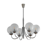 6 Lights Glass Balls Chandelier Li002519