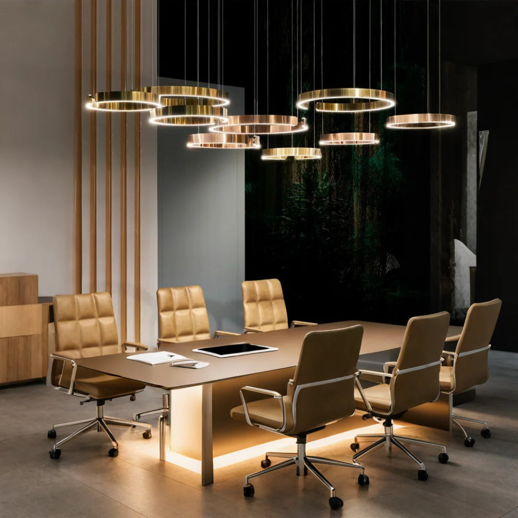 Modern Simple Ring Chandelier