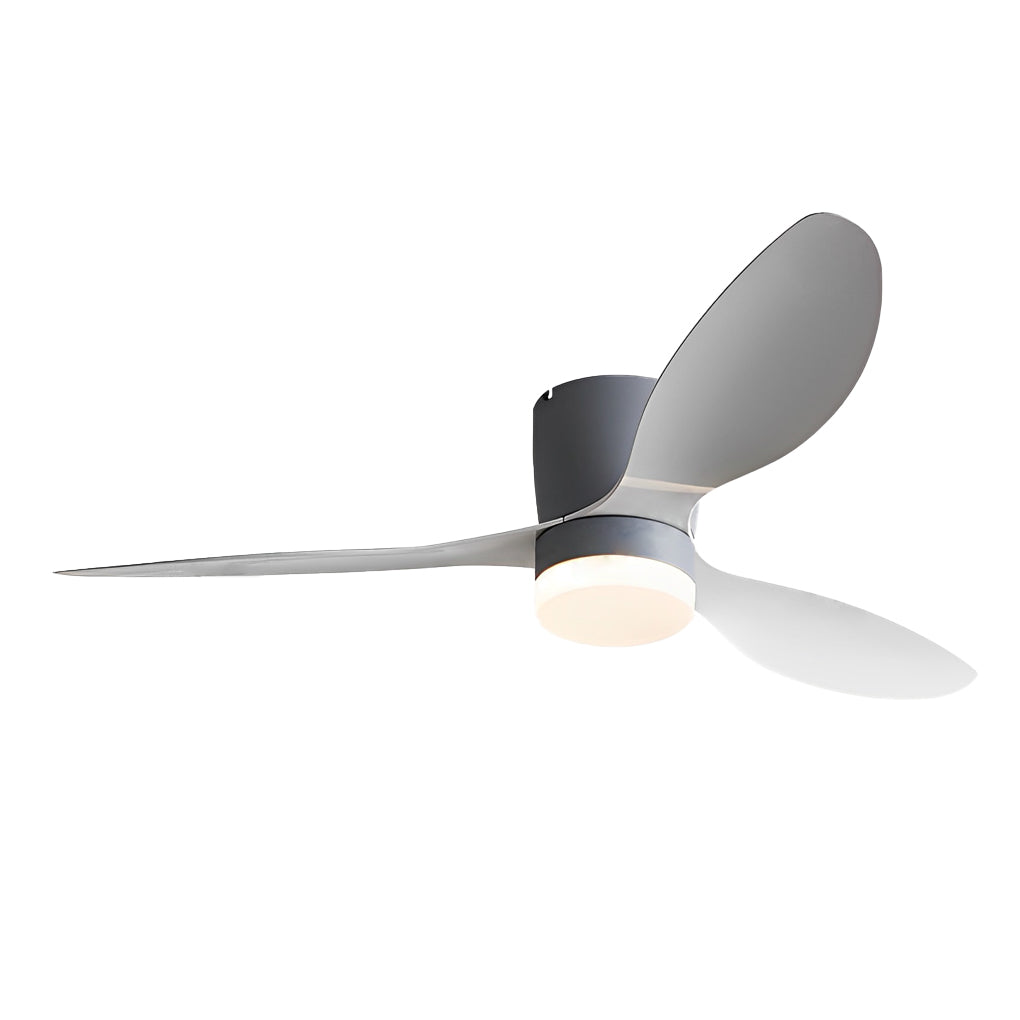 3 Blades Mute Led Ceiling Fan Lamp Ha091731