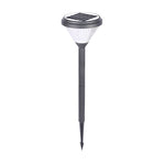 27 6 Inch H Black Garden Solar Pathway Lights
