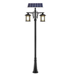 Vintage Led Solar Outdoor Pole Lights Li002166