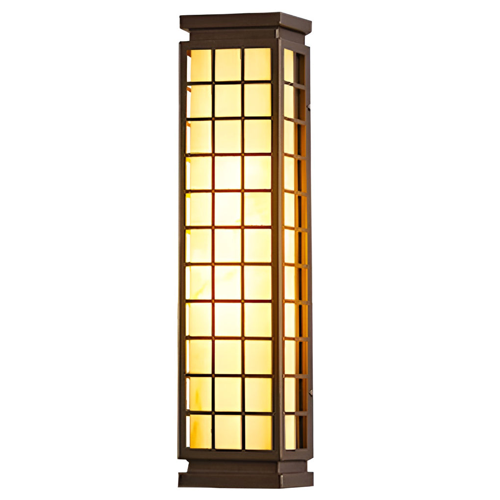 Classic Rectangular Vintage Outdoor Wall Light