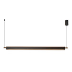 Modern 35 4 47 2 Black Aluminum Linear Kitchen Island Light