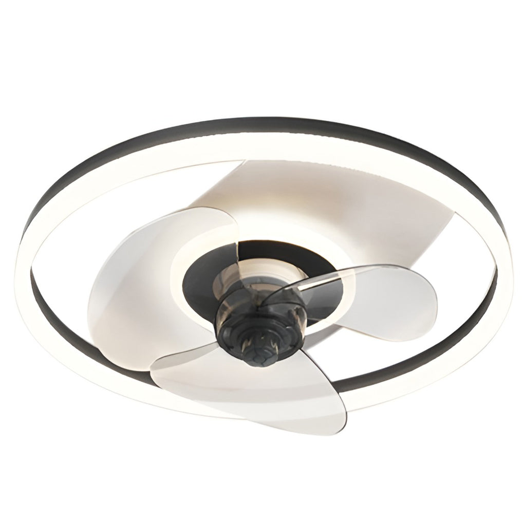 Circular Stepless Dimming Ceiling Fan Light