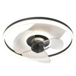 Circular Stepless Dimming Ceiling Fan Light