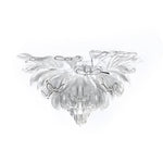Luxury Flowers Handcrafted Art Glass 3 Step Dimming Modern Chandelier