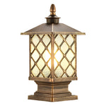 Retro Outdoor Fence Post Lights Ha076240