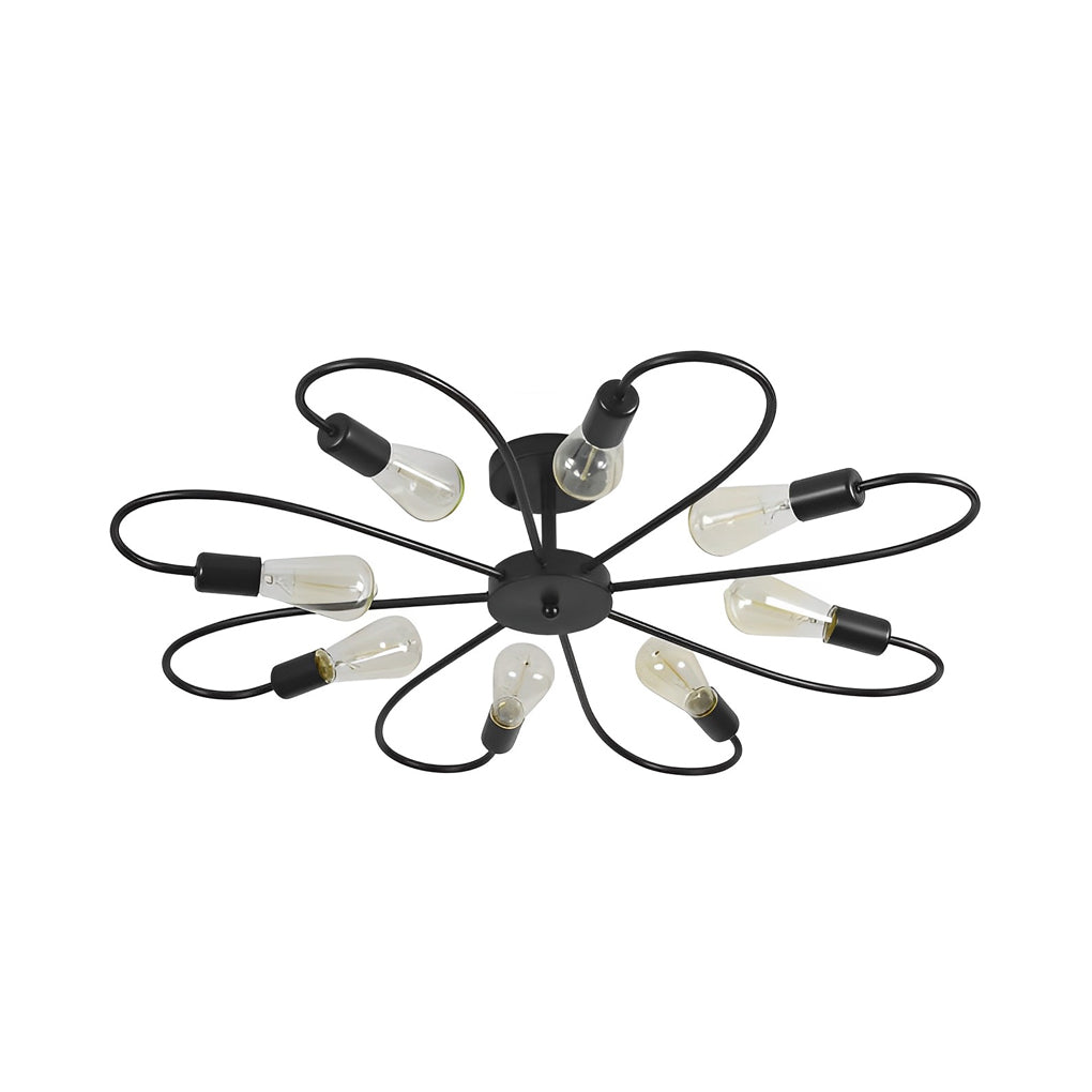Simple Flower Ceiling Lights Fixture Ha097939