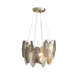 Feathers Glass Modern Chandelier Li002508