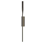 Linear LED Wall Sconce in Matte Black for Modern Interiors