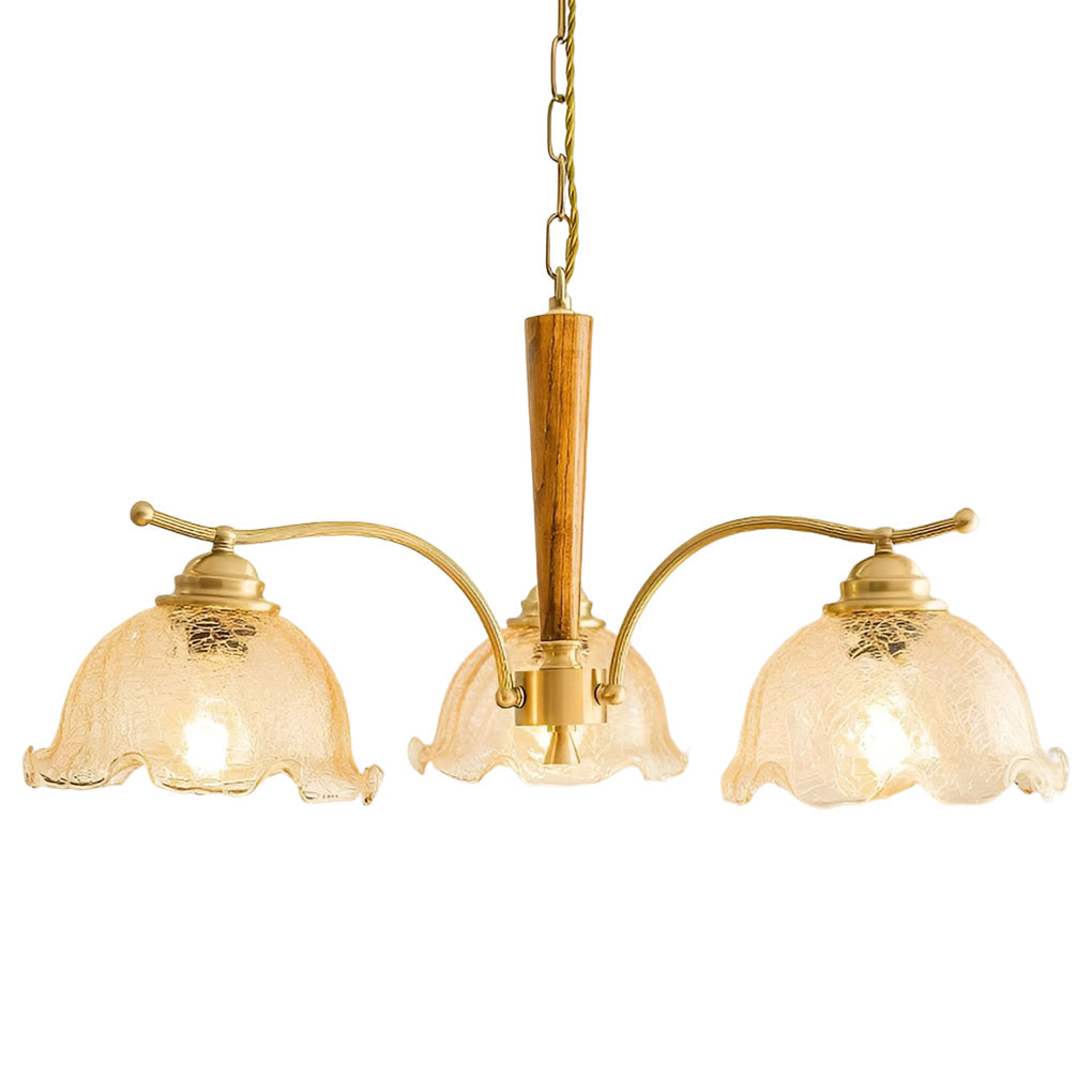 Cracked Glass Retro Chandelier Li001930