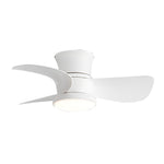 22 31 3 Blades Cute Space Saving Ceiling Fan Light With 6 Speed Remote Control