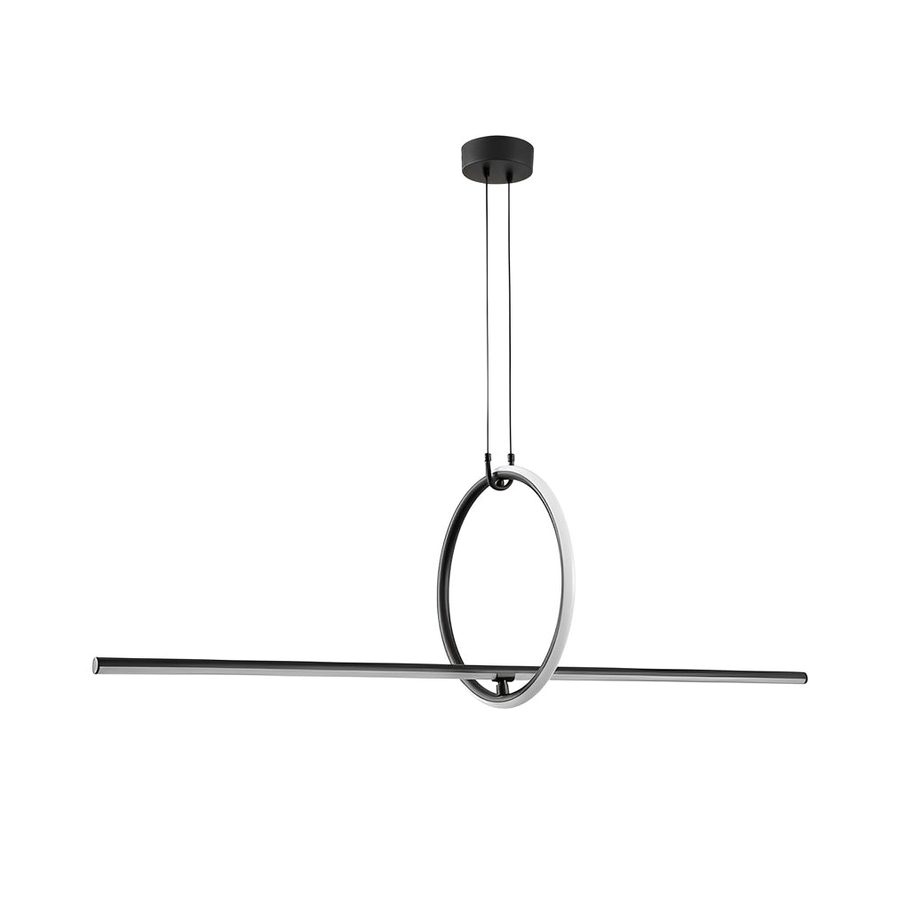 Long Strip Led Pendant Light Ha082334