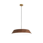 15 74 Inch Round Wood Japanese Style Led Pendant Light