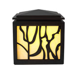 Rustic Led Outdoor Fence Post Light Li002368