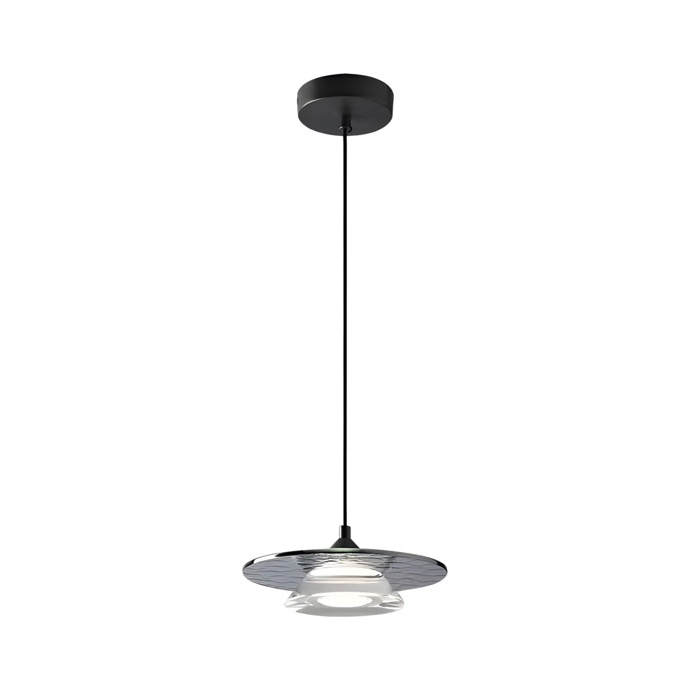 Dia 7 Led 3 Step Dimming Glass Italian Kitchen Pendant Lighting