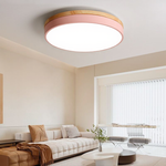 Chic Wood Flush Mount Ceiling Light