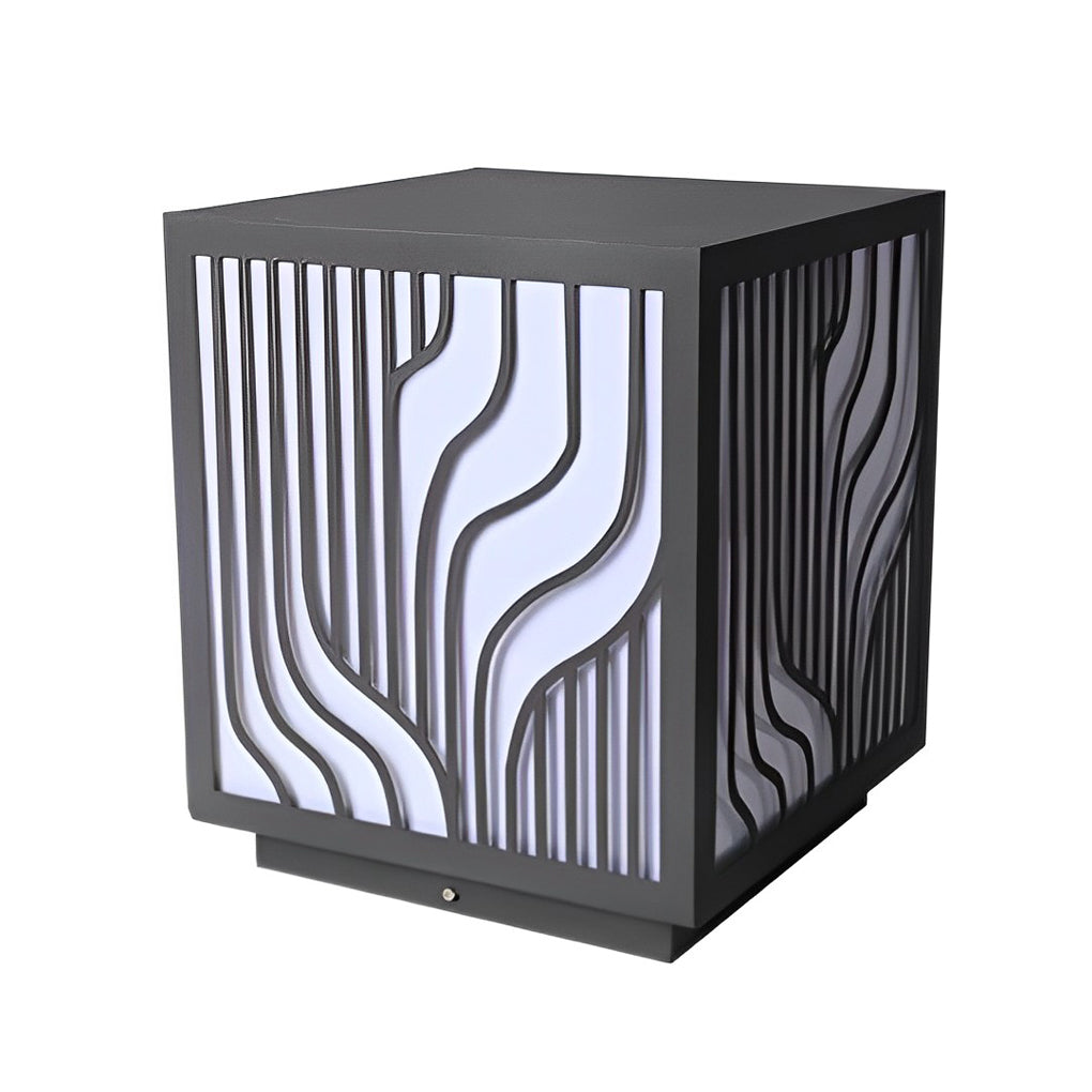 Square Modern Outdoor Fence Post Light Li002172