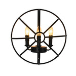 Candlelight Black Wall Light Ha097413