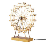 Vintage Ferris Wheel Table Lamp With Integrated Led